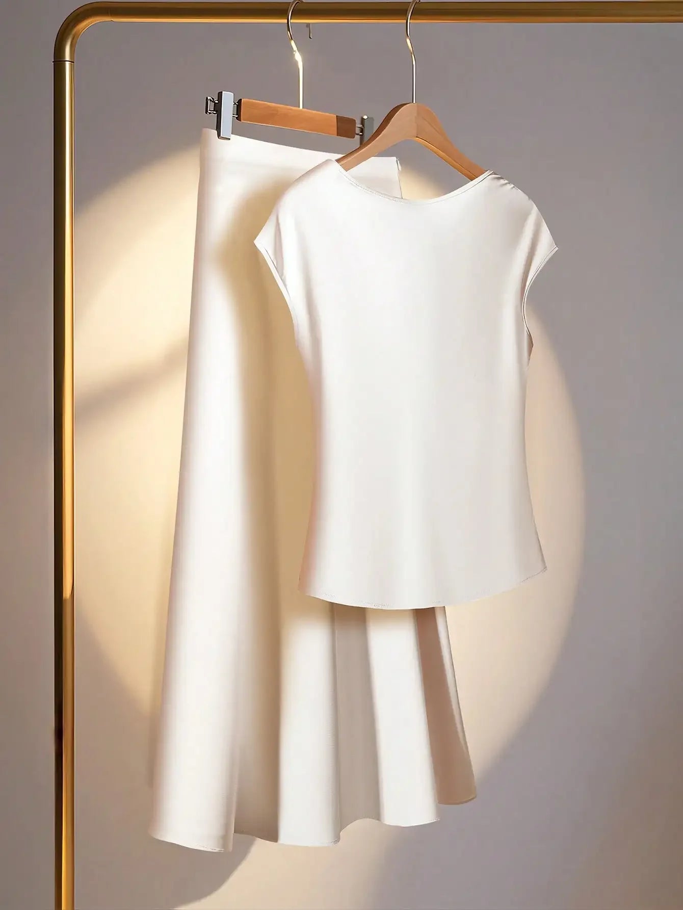 Spring and Summer Cool Women's Two-piece Set, Casual, Home, Vacation, Commuting