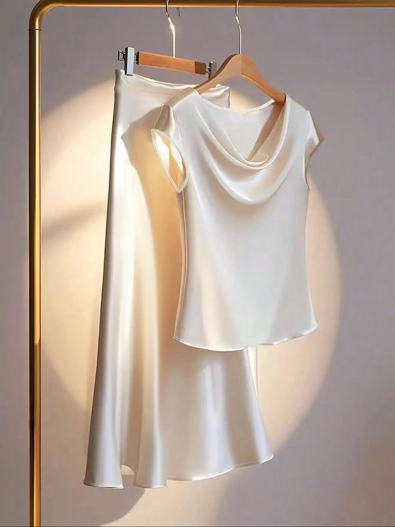 Spring and Summer Cool Women's Two-piece Set, Casual, Home, Vacation, Commuting